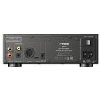 FiiO DP11 black rear panel with analogue and digital outputs