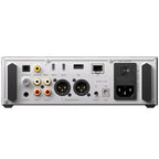 FiiO K15 headphone amplifier and DAC with AK4497S2 streaming DAC, black device with multiple input options and control knobs.