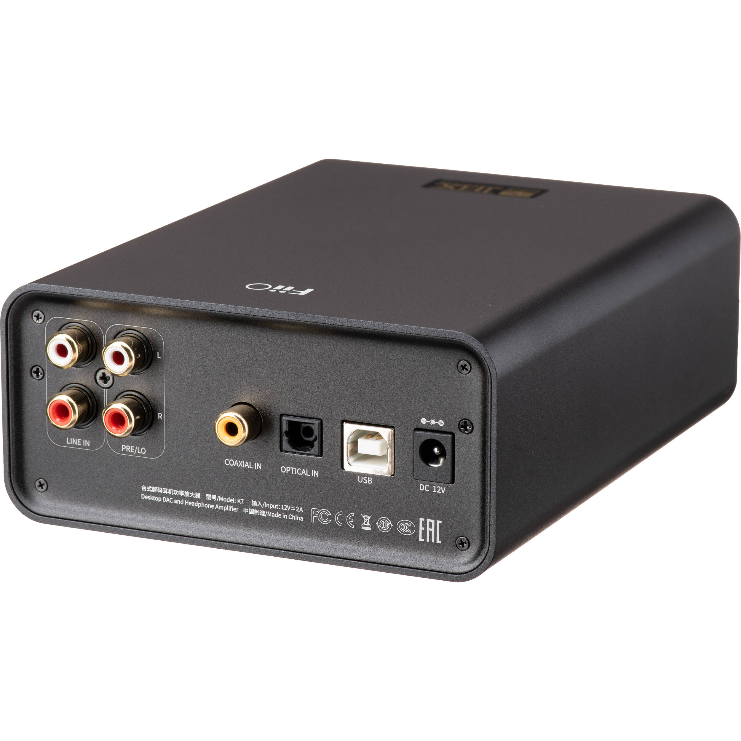 FiiO K7 Desktop DAC & Headphone Amp | Soundium