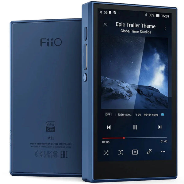【ほぼ新品】Fiio M21 高音質DAP - Dark Blue fiio-m21-portable-music-