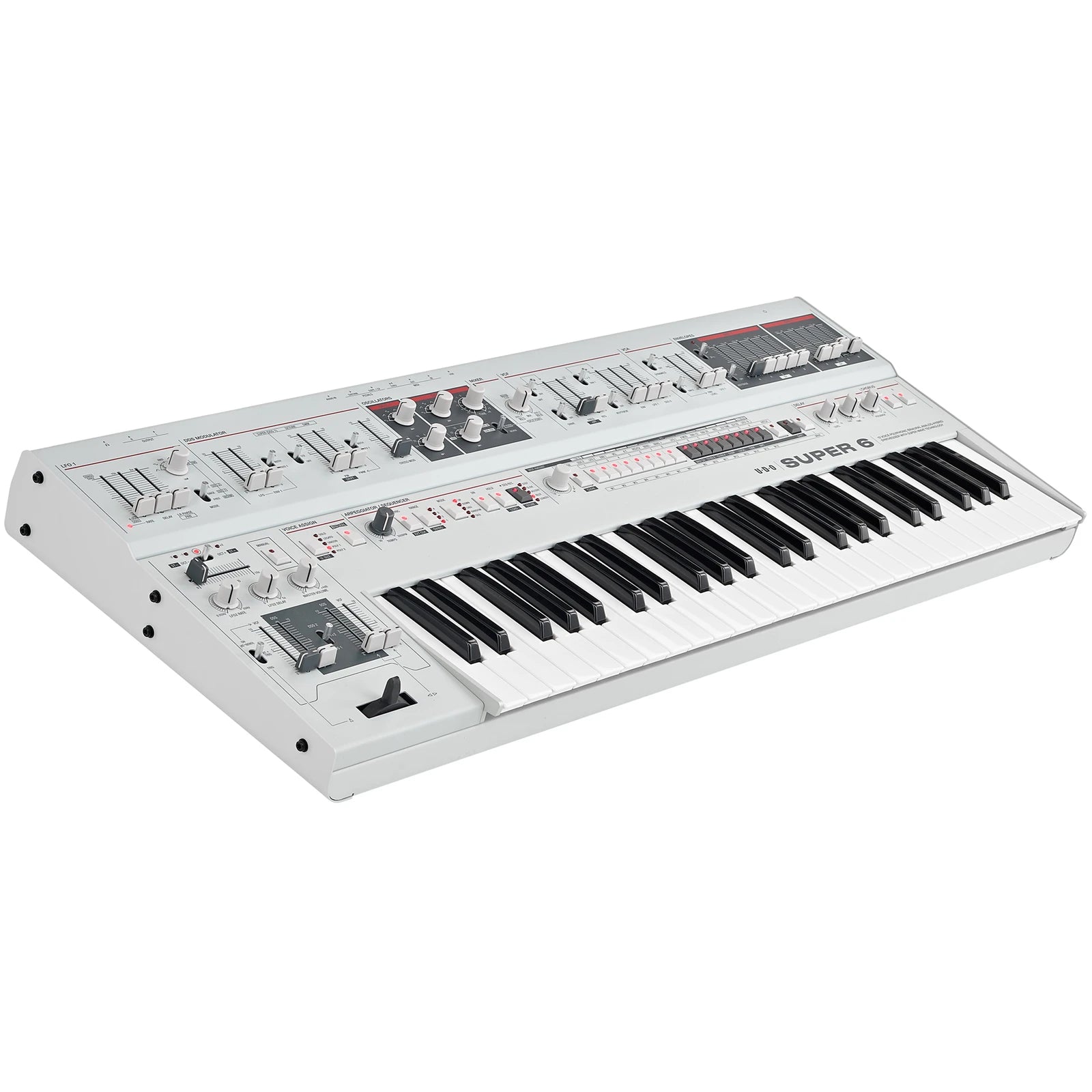 UDO Audio Super 6-keyboard (vitt SE) 