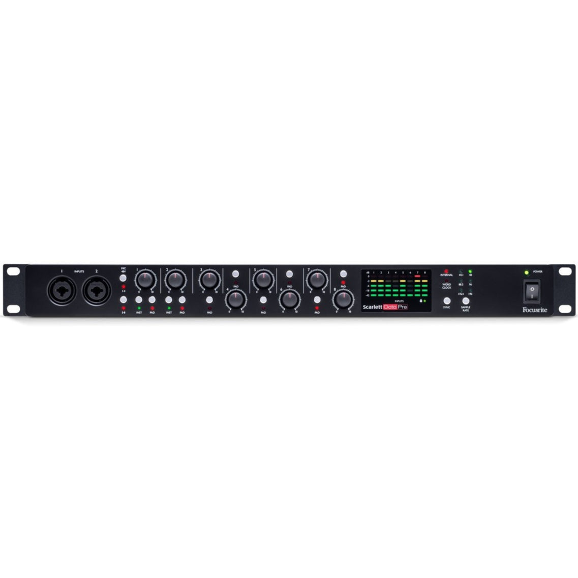 Focusrite Scarlett OctoPre | 8-Channel Mic Preamp & ADAT Expansion