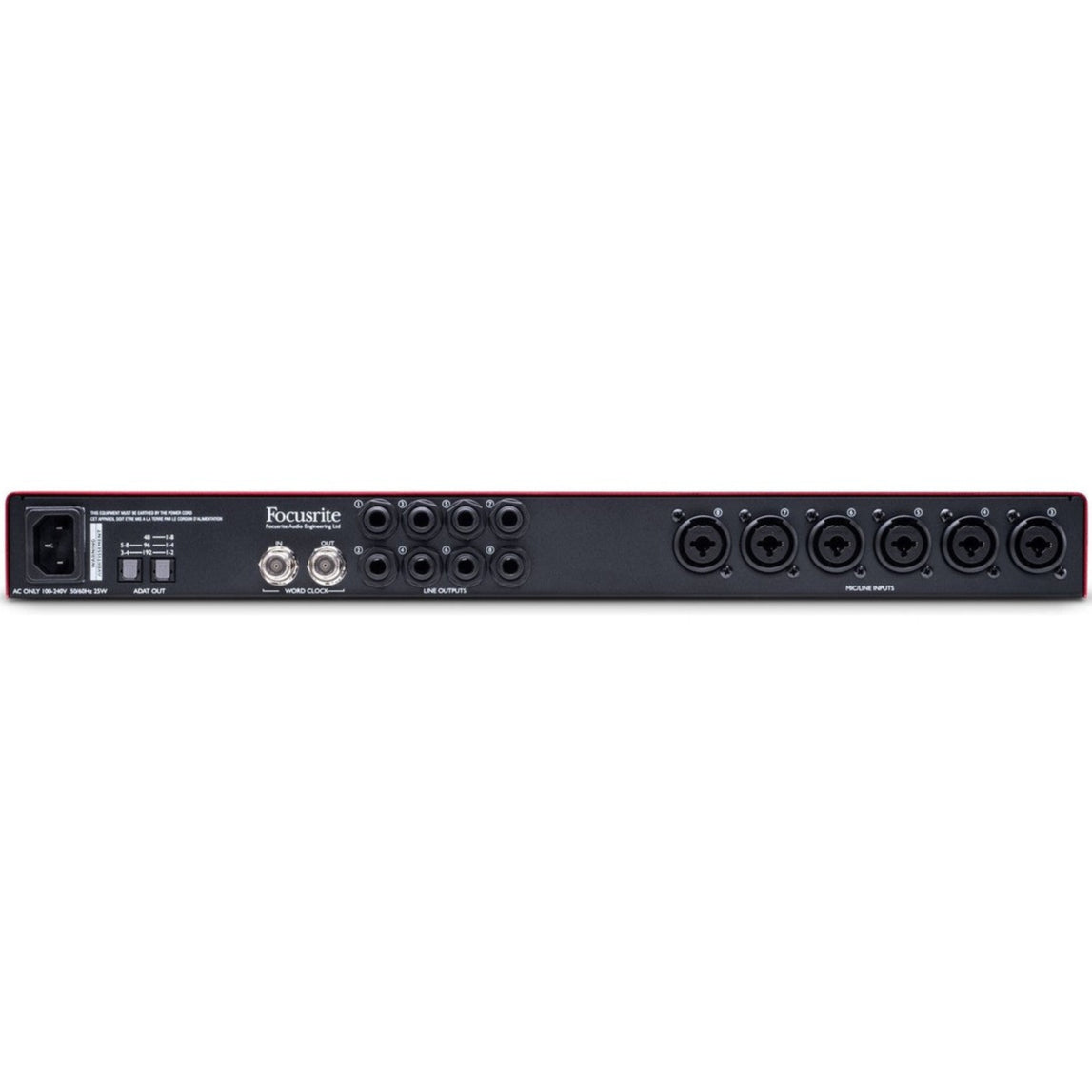 Focusrite Clarett OctoPre マイクプリアンプ ADAT Focusrite Scarlett OctoPre | 8-Channel Mic Preamp & ADAT Expansion