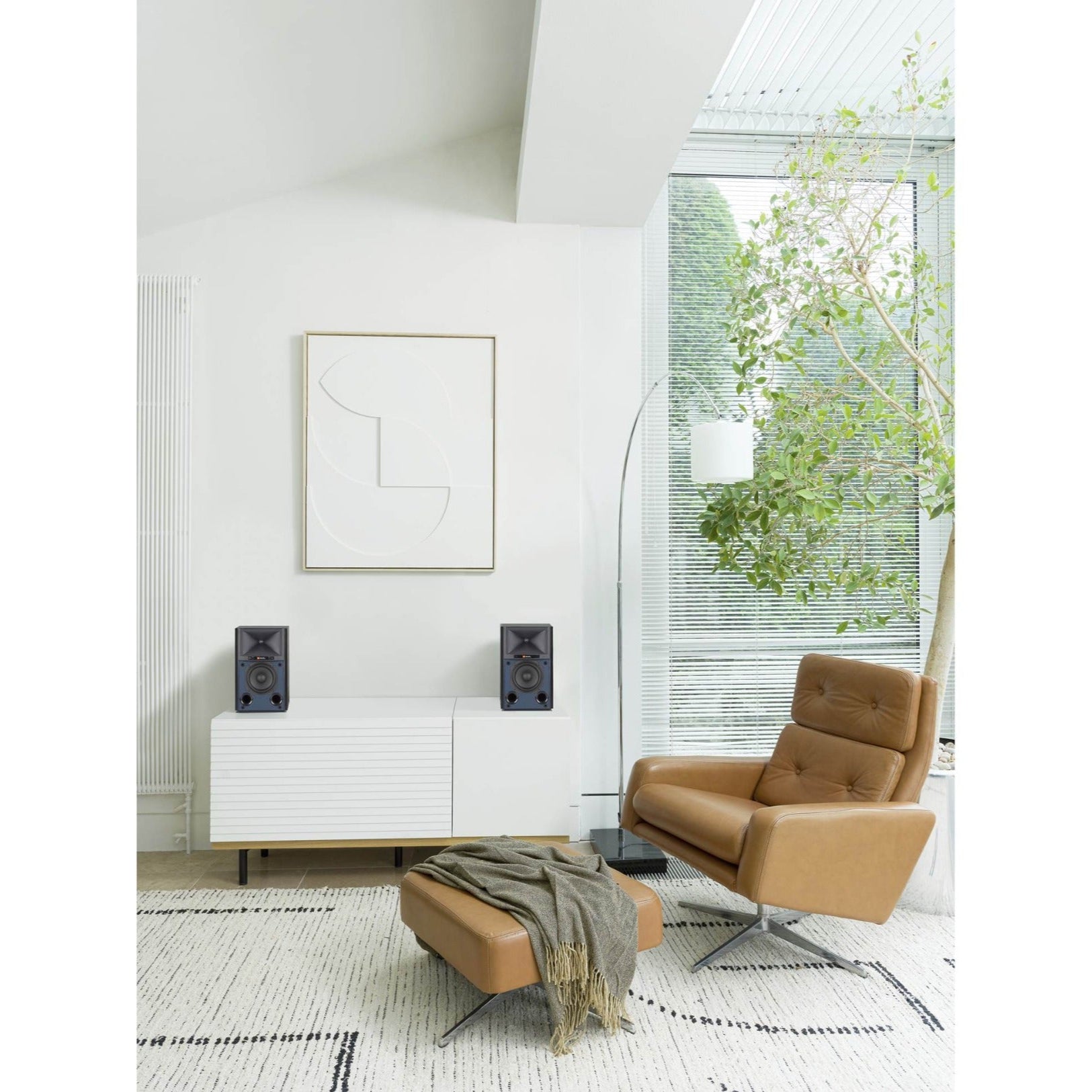 JBL 4305P (Par, Svart, Passiv)