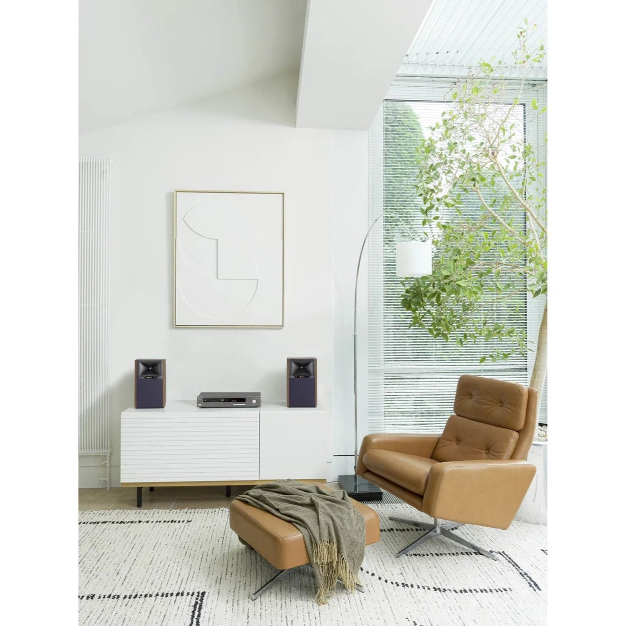 JBL 4305P (Par, Svart, Passiv)