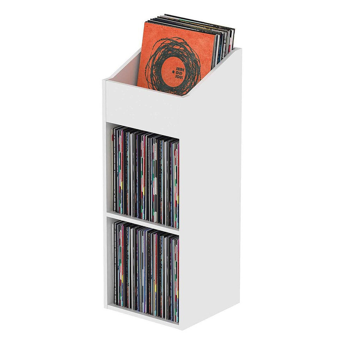 Glorious Record Rack 330, black view