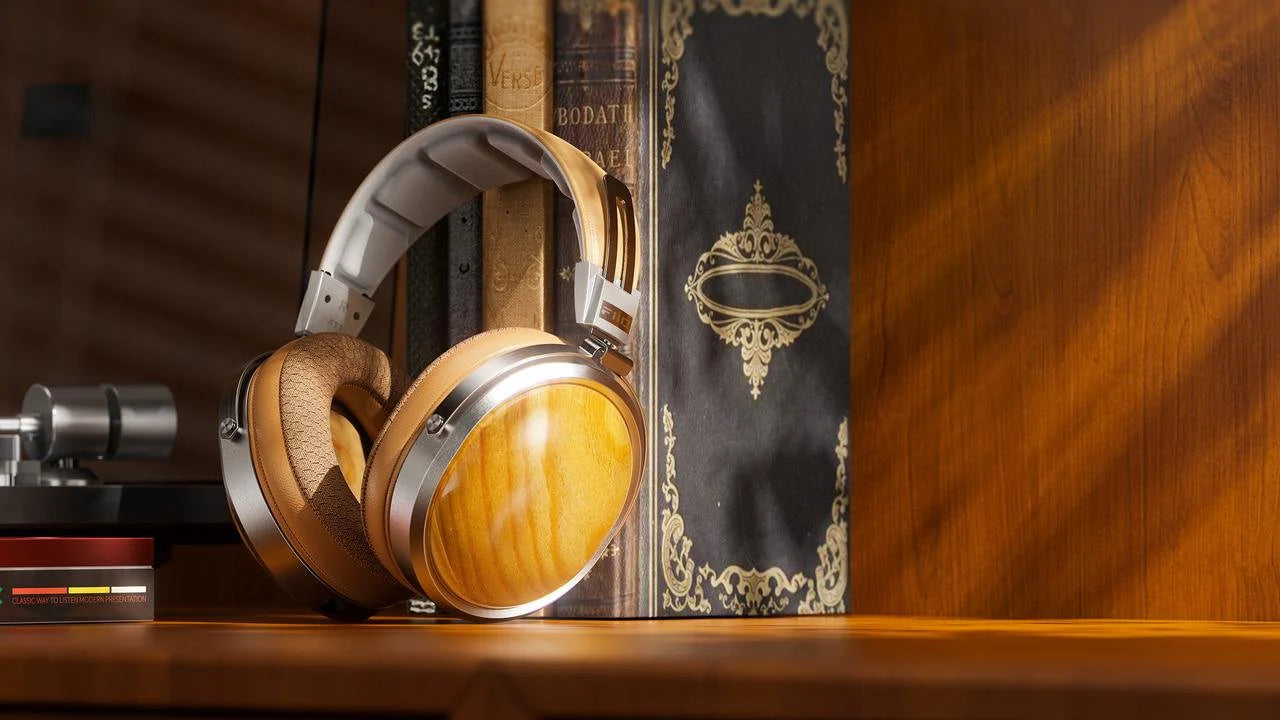 FiiO FT1 wired headphones with black in-ear design and inline remote for high-quality audio and comfortable fit.
