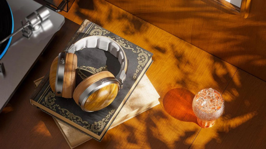 FiiO FT1 wired headphones with black earbuds and inline control, designed for clear audio and comfortable fit.