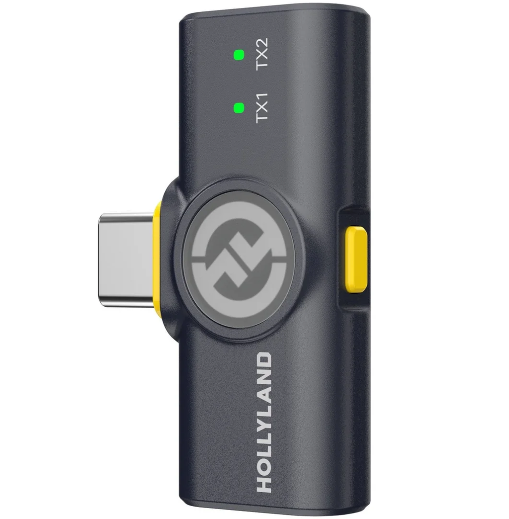 Hollyland Lark M2 USB-C Receiver in charcoal