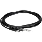 Hosa CMS-105 3.5mm TRS - 6.3mm TRS Cable 1.5m, coiled cable view