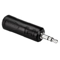 Hosa GMP-112 headphone adapter with 6.3mm TRS female to 3.5mm TRS male connection on a white background.