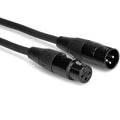 Hosa HMIC-010 REAN XLR3-Female - XLR3-Male Cable 3m, connector close-up