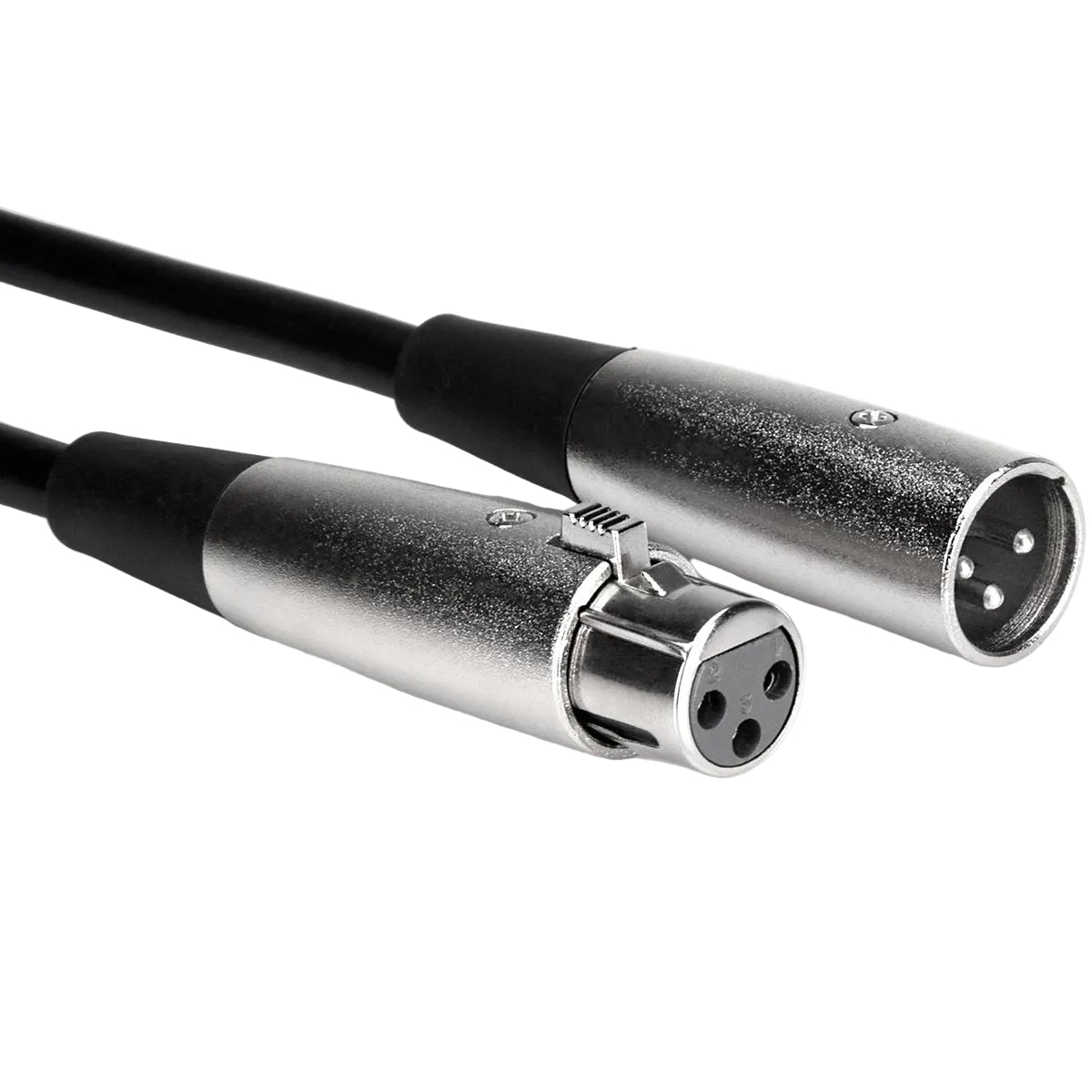 Hosa MCL-125 XLR cable, 7.6 m, in black