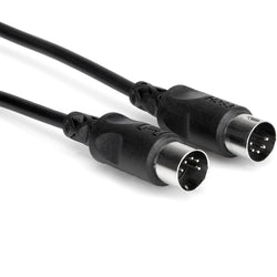 Hosa MID-303BK MIDI Cable 1m, in black