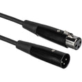 Hosa MBL-110 3m XLR-Female to XLR-Male audio cable, 3-meter length, with connectors and cable insulation visible.