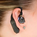 iFi Audio Go Pod Air headphone amp / DAC, detail view.
