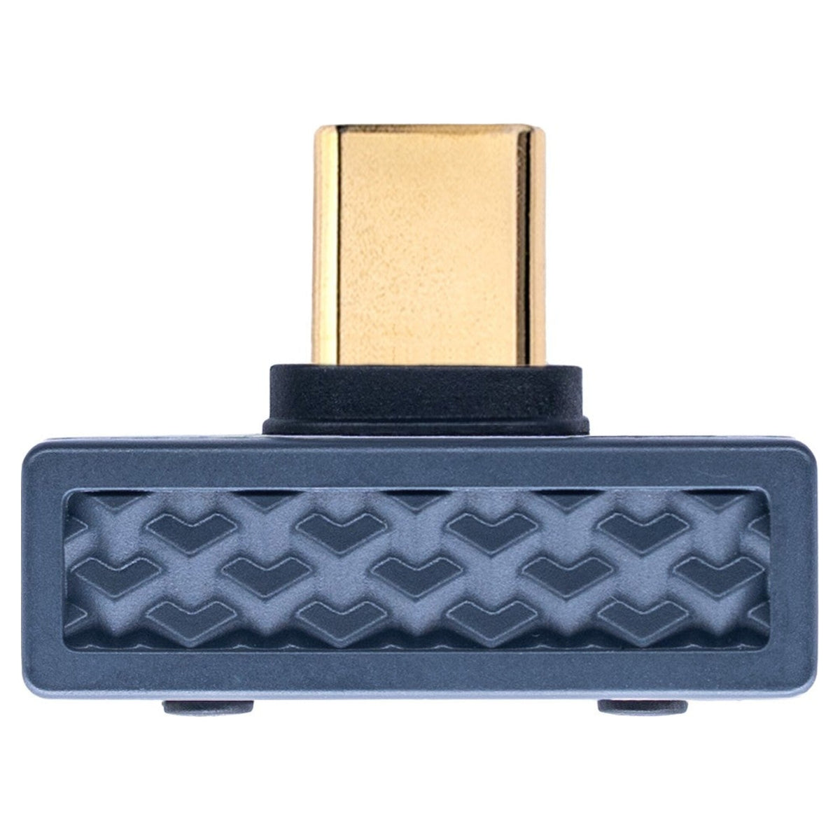 iFi Audio UP Play Bluetooth transmitter, front view with USB-C plug