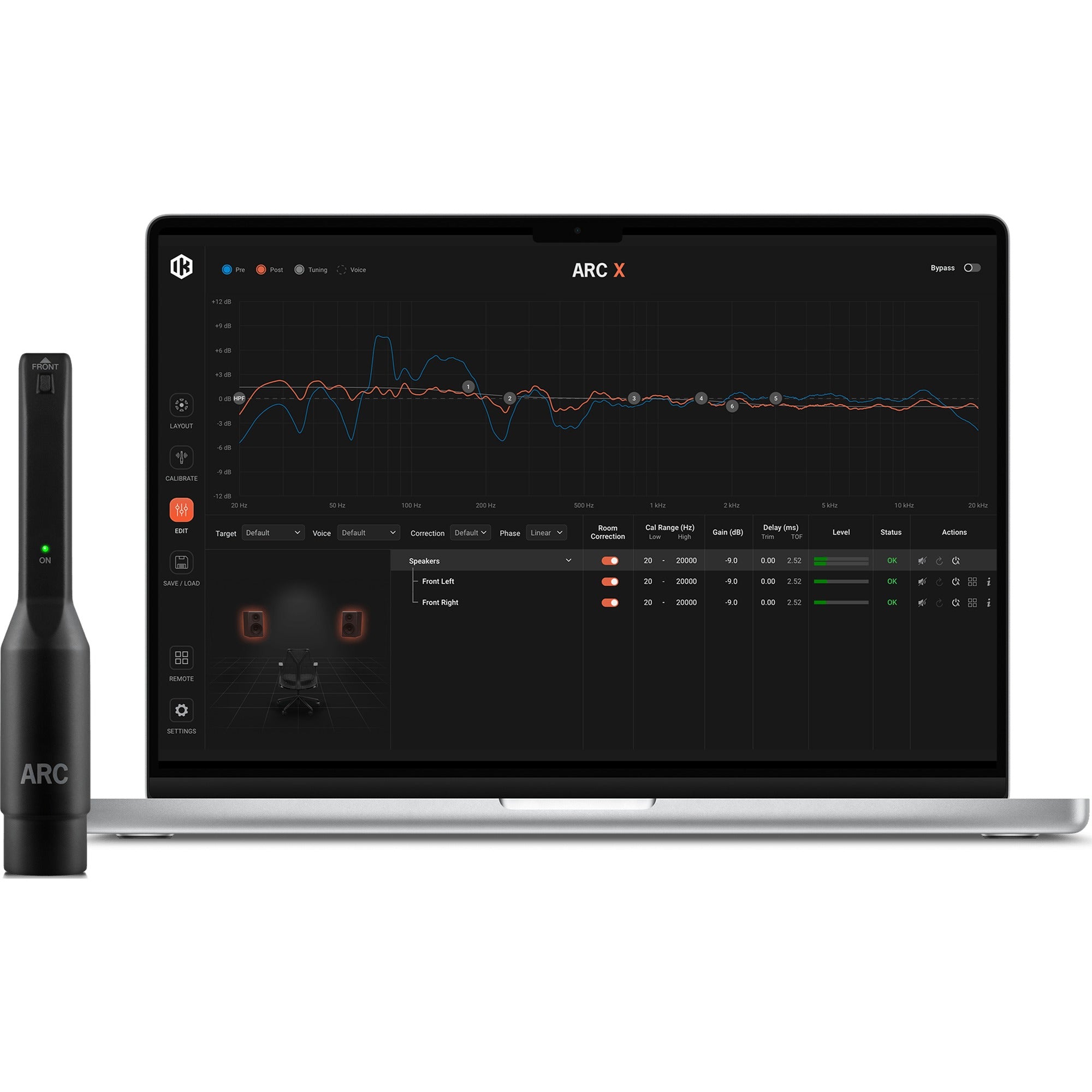 IK Multimedia ARC X (Software and Measurement Mic) - Soundium