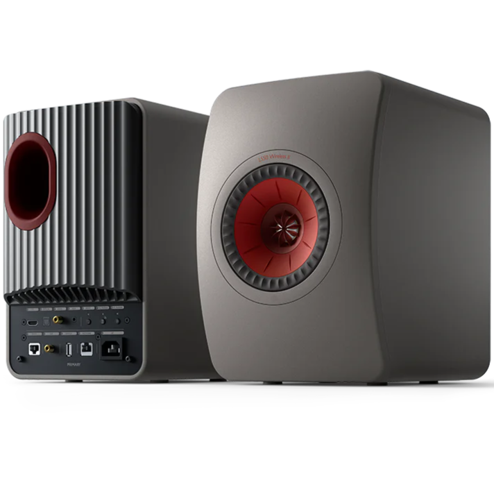 KEF LS50 Wireless II (par, svart)