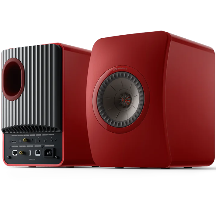 KEF LS50 Wireless II (par, svart)