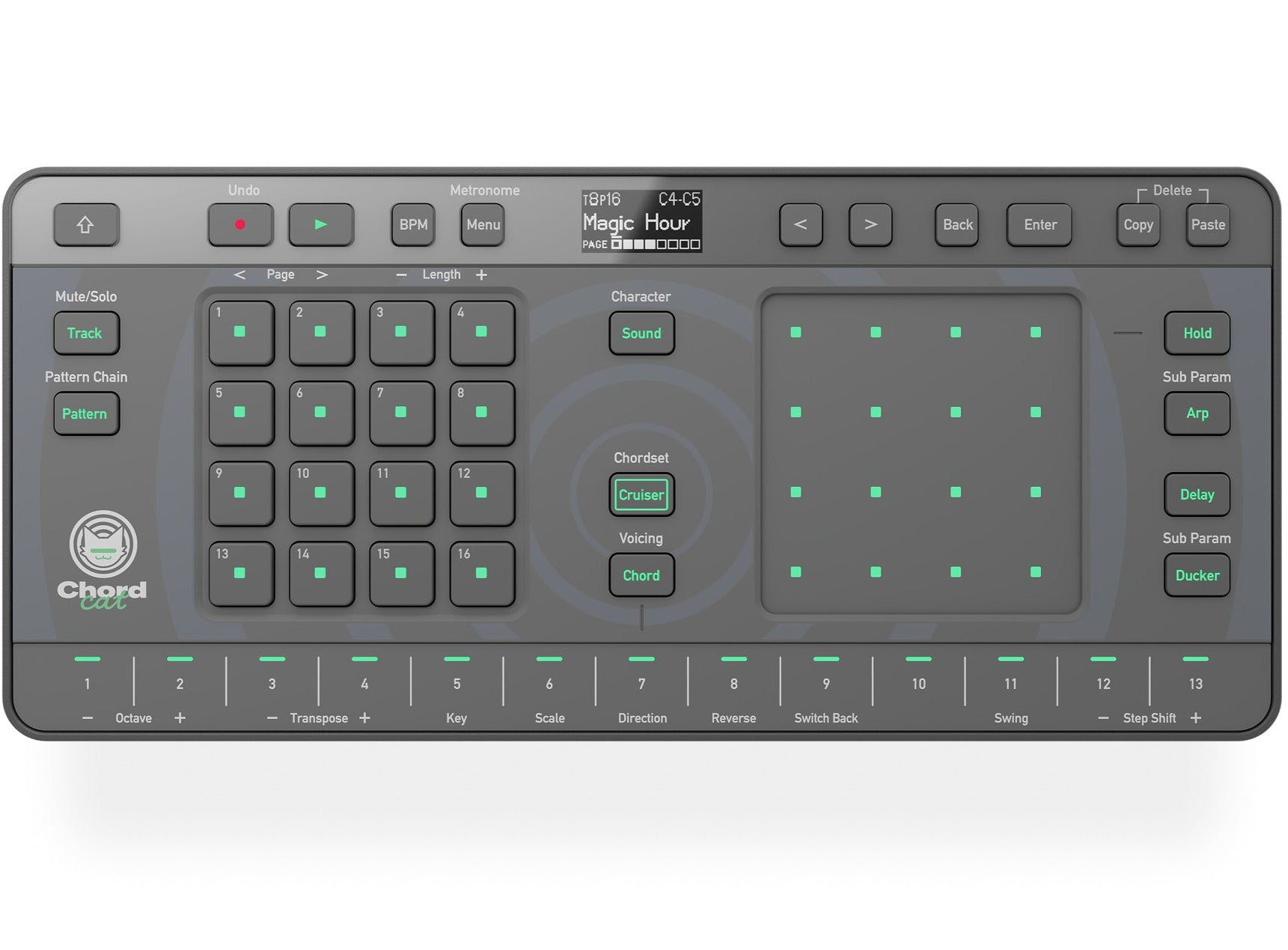 [美品] AlphaTheta Chordcat（一度使用のみ） AlphaTheta Chordcat（一度使用のみ） AlphaTheta Chordcat（一度使用