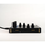 Intech Studio EF44 Detent Series 3 MIDI controller with knobs and dials for music production control.