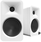 Kanto Audio Ora 4 desktop speakers, black front view 3