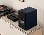 KEF Coda W active bookshelf speakers, detail view.