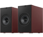 KEF Coda W active bookshelf speakers, detail view.