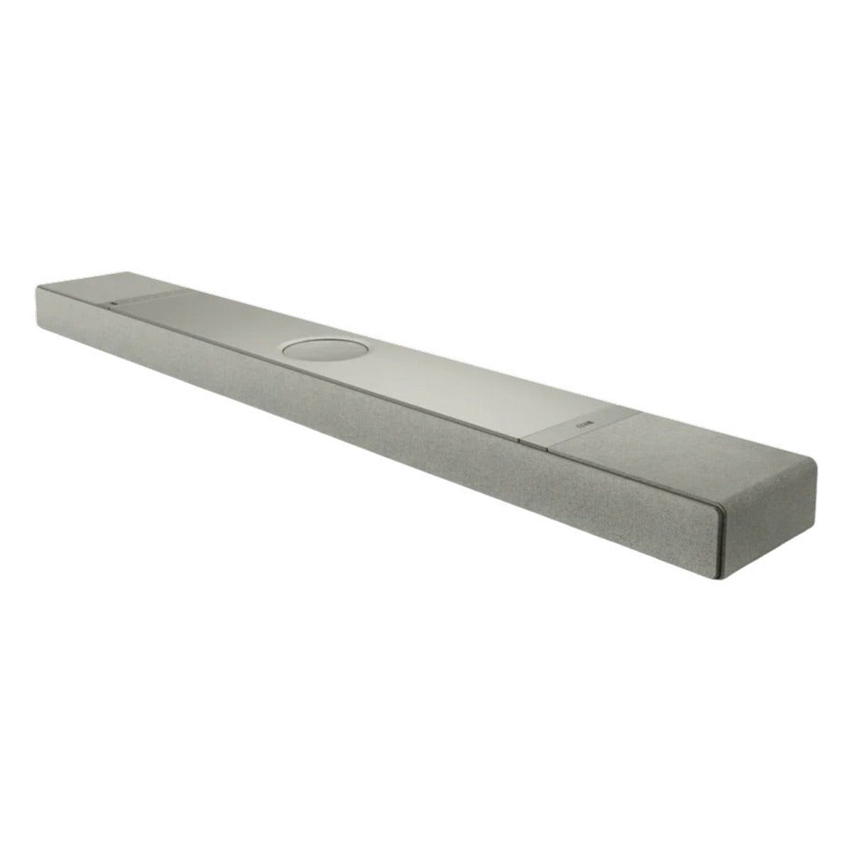 KEF XIO soundbar with sleek black design, featuring multiple speaker drivers for immersive TV audio and enhanced sound quality.