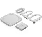 Elgato Key Light Neo bi-color LED light in box, showing the sleek design and adjustable stand for professional lighting.