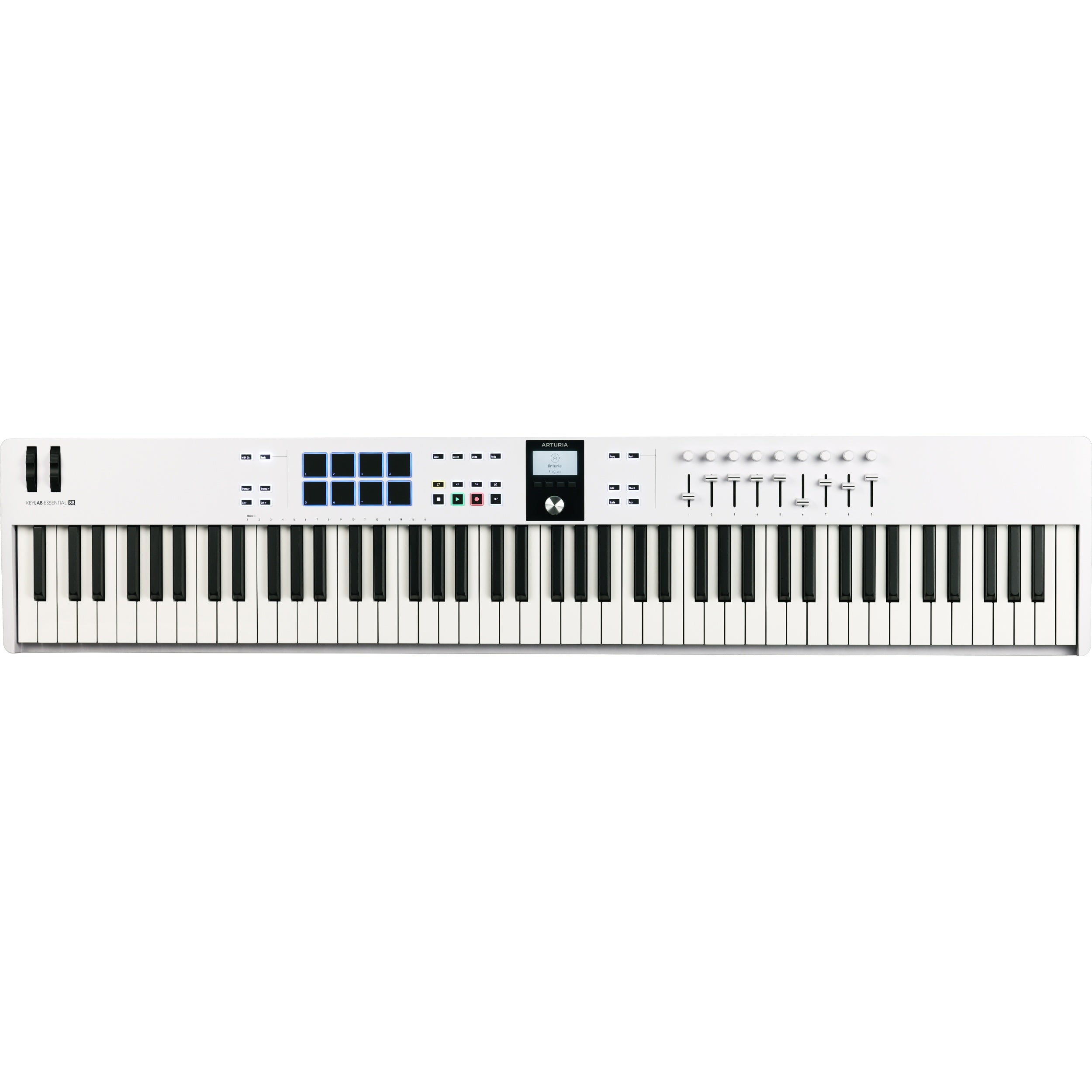 Arturia KeyLab Essential 88 MK3 White front