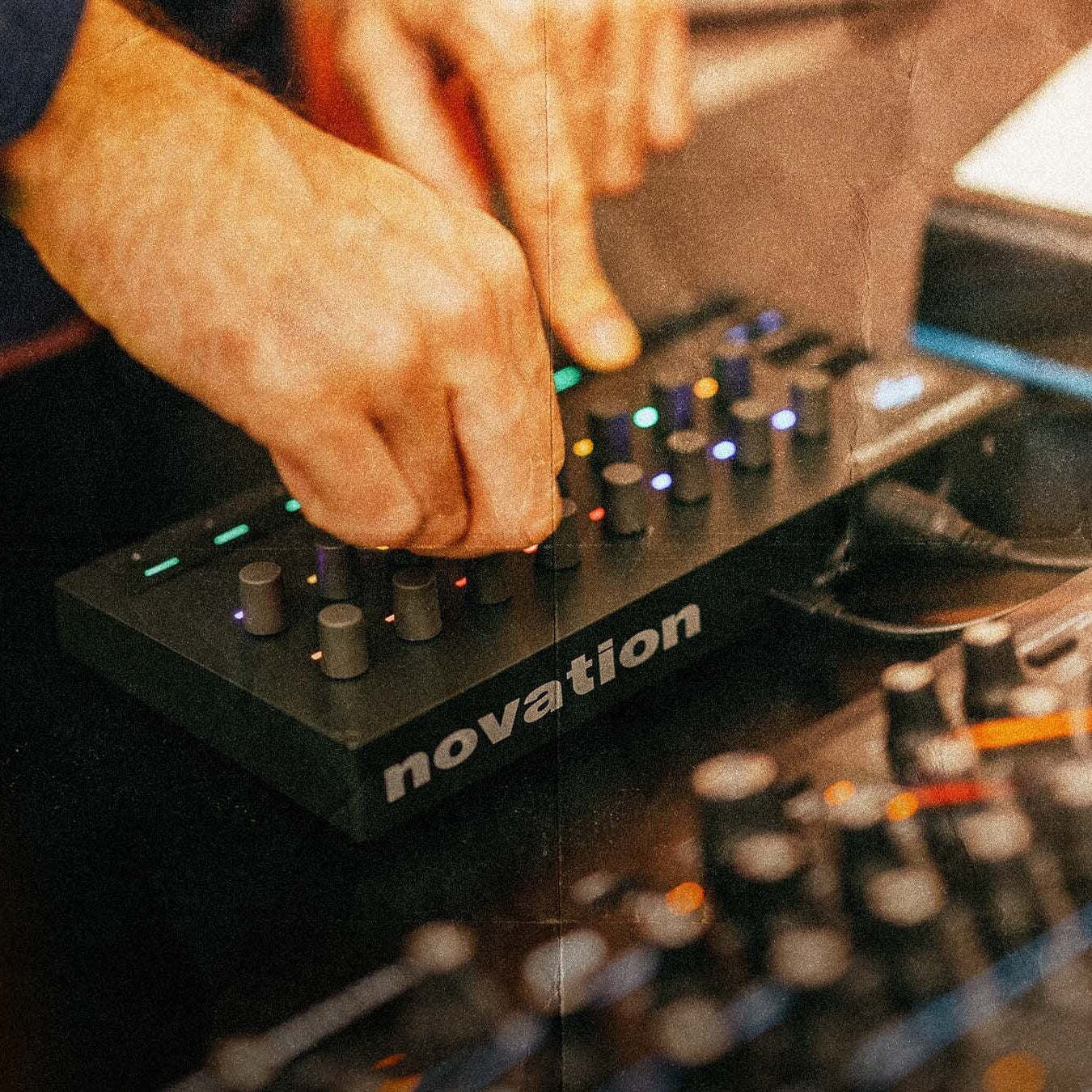 Novation Launch Control 3 MIDI controller with user-friendly layout and vibrant controls for seamless music production.