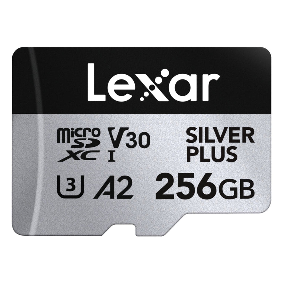 Lexar 1066X microSDXC Silver Plus (V30) R205/W150 Memory Card, 256GB