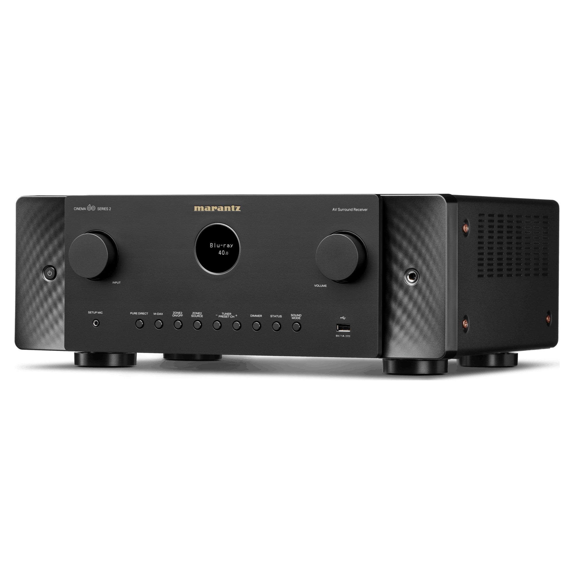 Marantz CINEMA 60 DAB Series 2, angled view