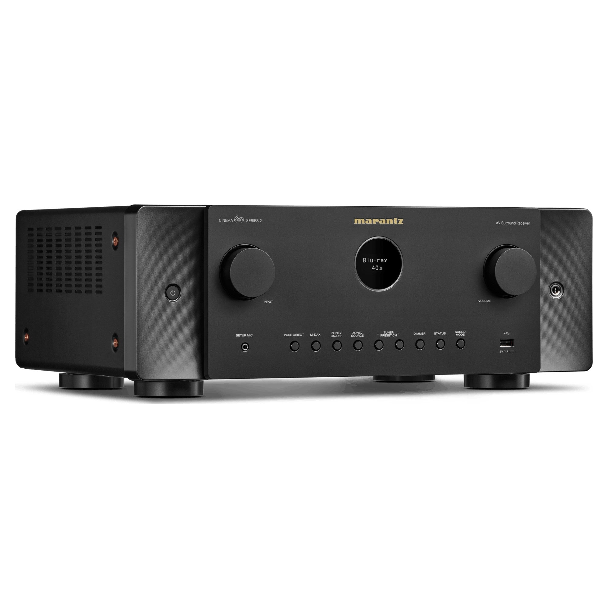 Marantz CINEMA 60 DAB Series 2, angled view