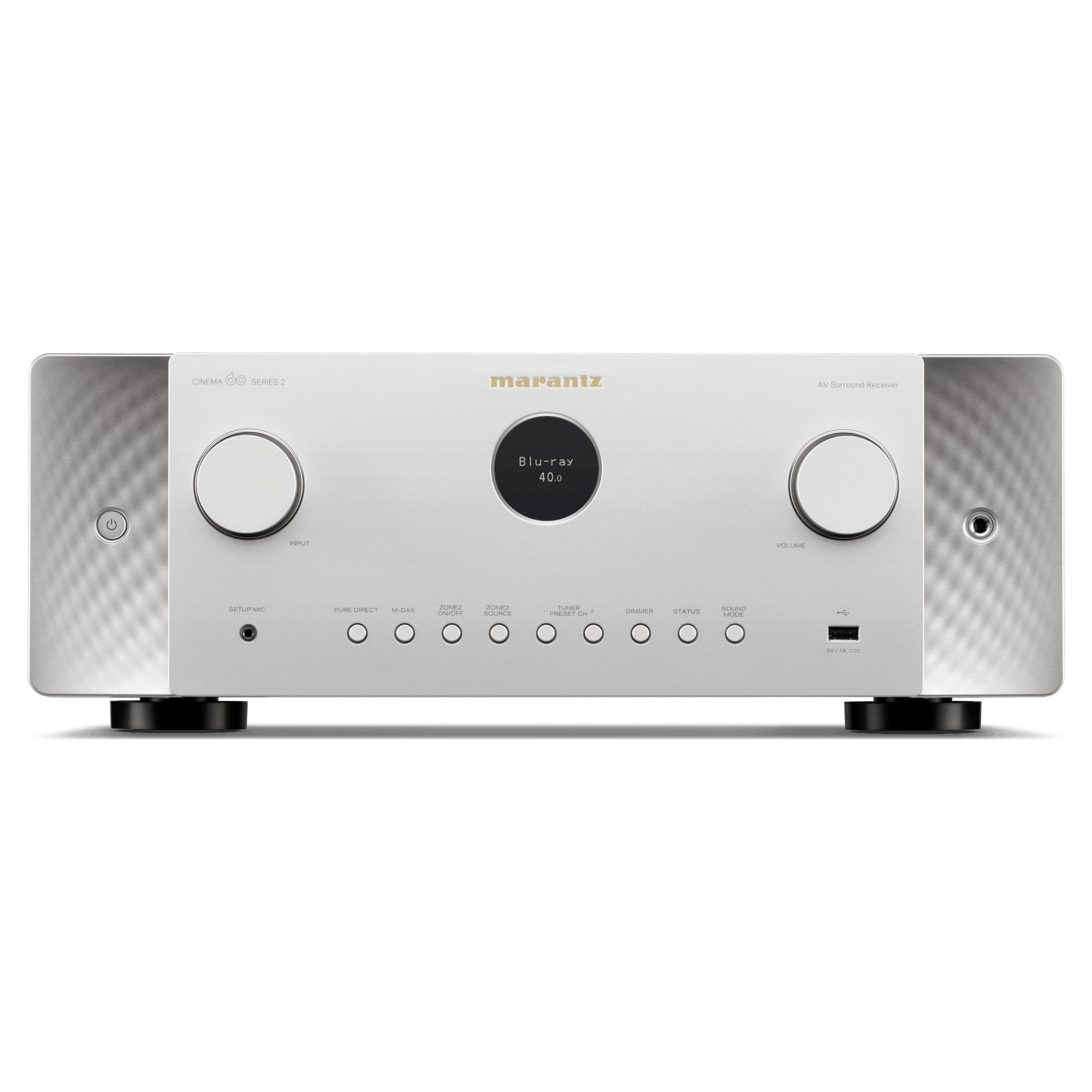 Marantz CINEMA 60 DAB Series 2, Silver Gold, front