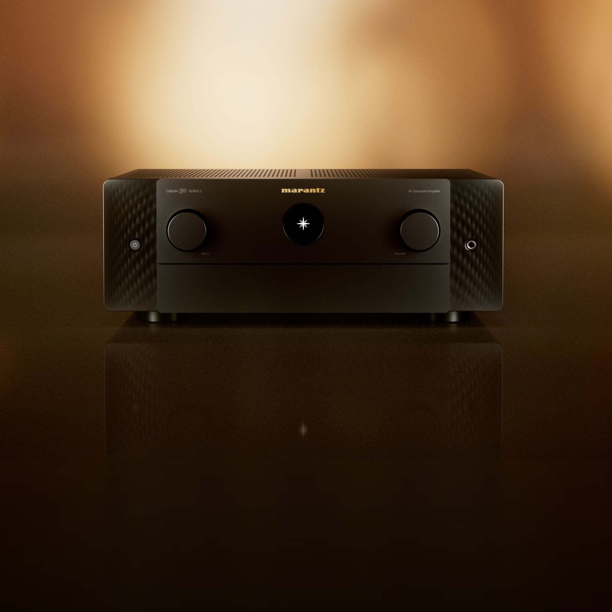 Marantz CINEMA Series 2 AV receiver under warm light