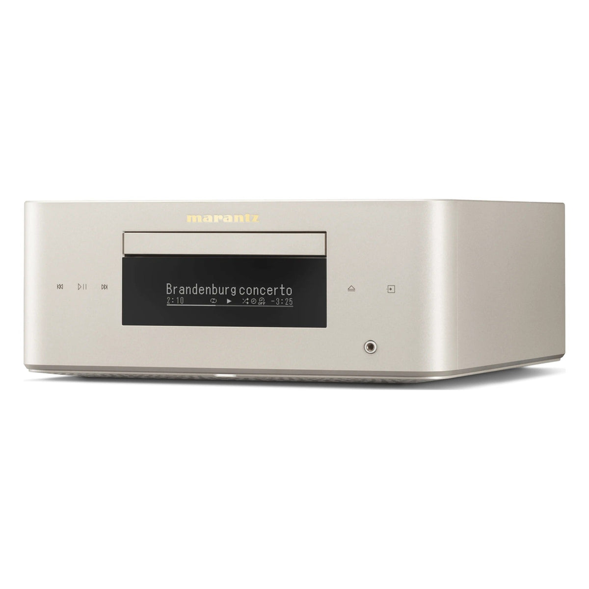 Marantz MCR 60n DAB, Marantz Champagne Gold, three-quarter view