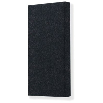 Megasonus POLY100 acoustic panel mounted on wall, showcasing soundproofing and modern design for optimal room acoustics.