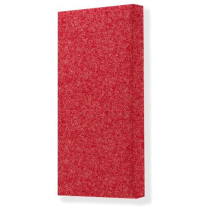 Megasonus POLY100 acoustic panel, white rectangular sound-absorbing panel with a textured surface for improved room acoustics.