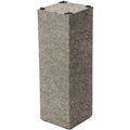 Megasonus Q Basstrap acoustic panel for low-frequency sound absorption, featuring a sleek, black design for improved room acoustics.