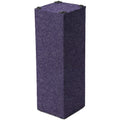 Megasonus Q Basstrap acoustic panel for low-frequency sound absorption, featuring a sleek, black design for studio or room acoustics.