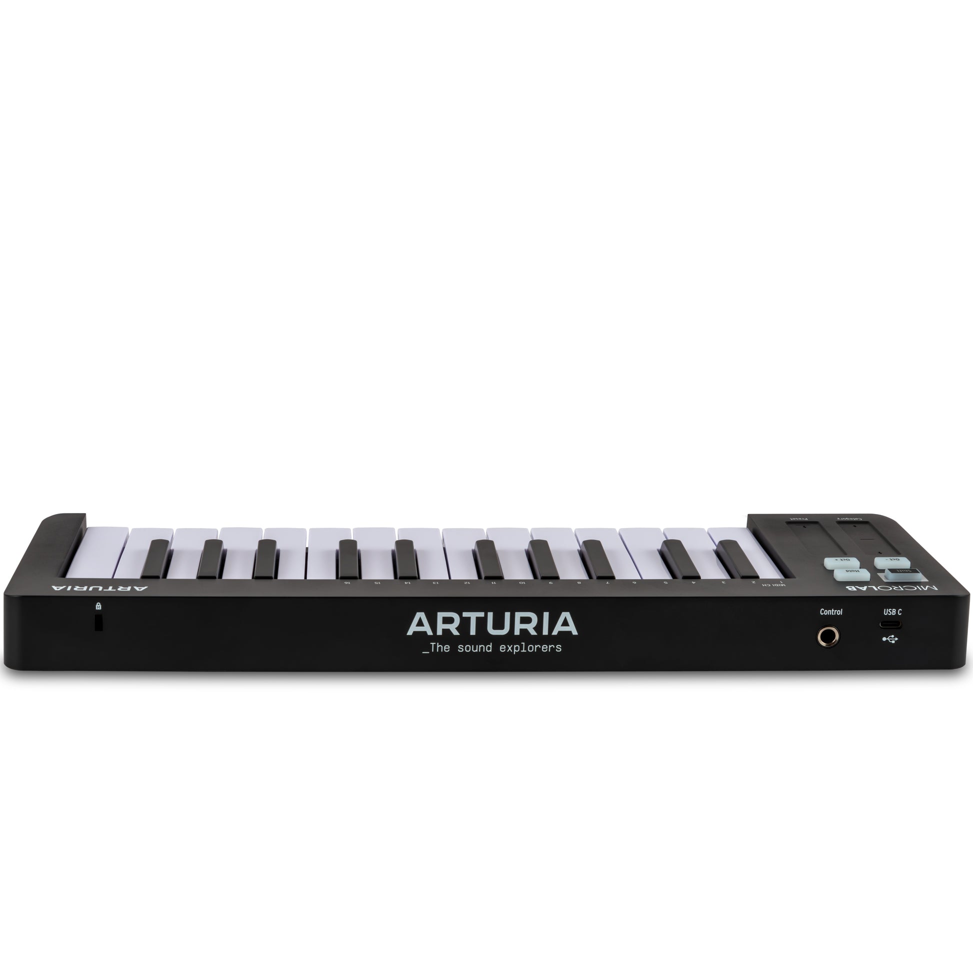 Arturia MicroLab MK3 Black Back