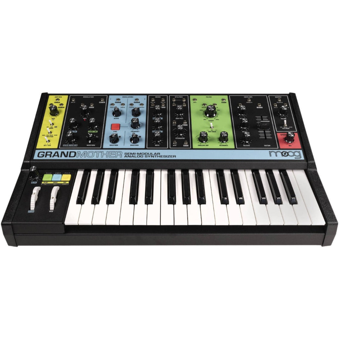 Moog Grandmother | Semi-Modular Analog Synthesizer for Creators