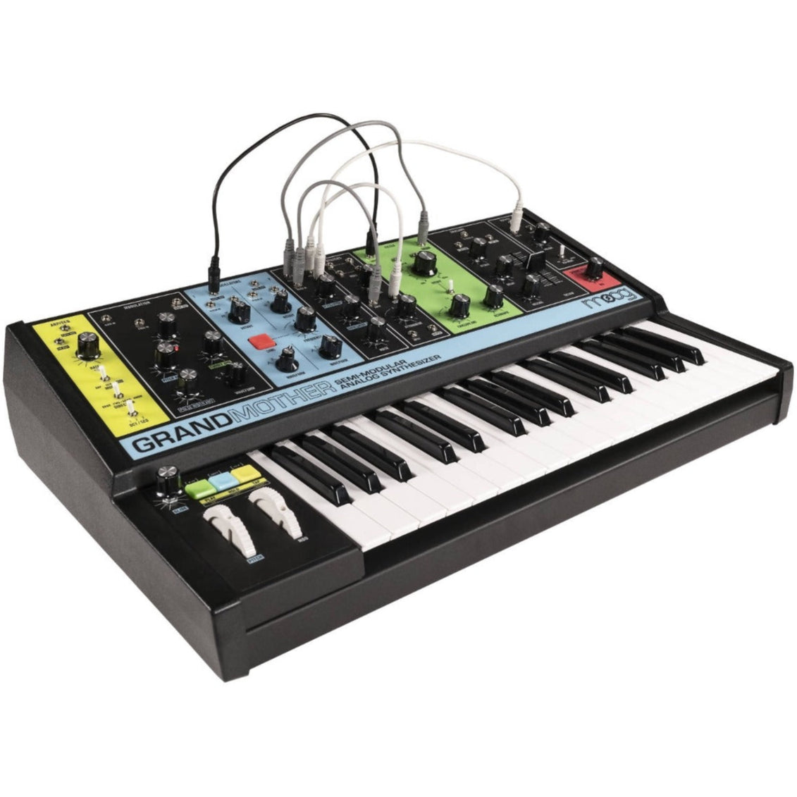 Moog Grandmother | Semi-Modular Analog Synthesizer for Creators