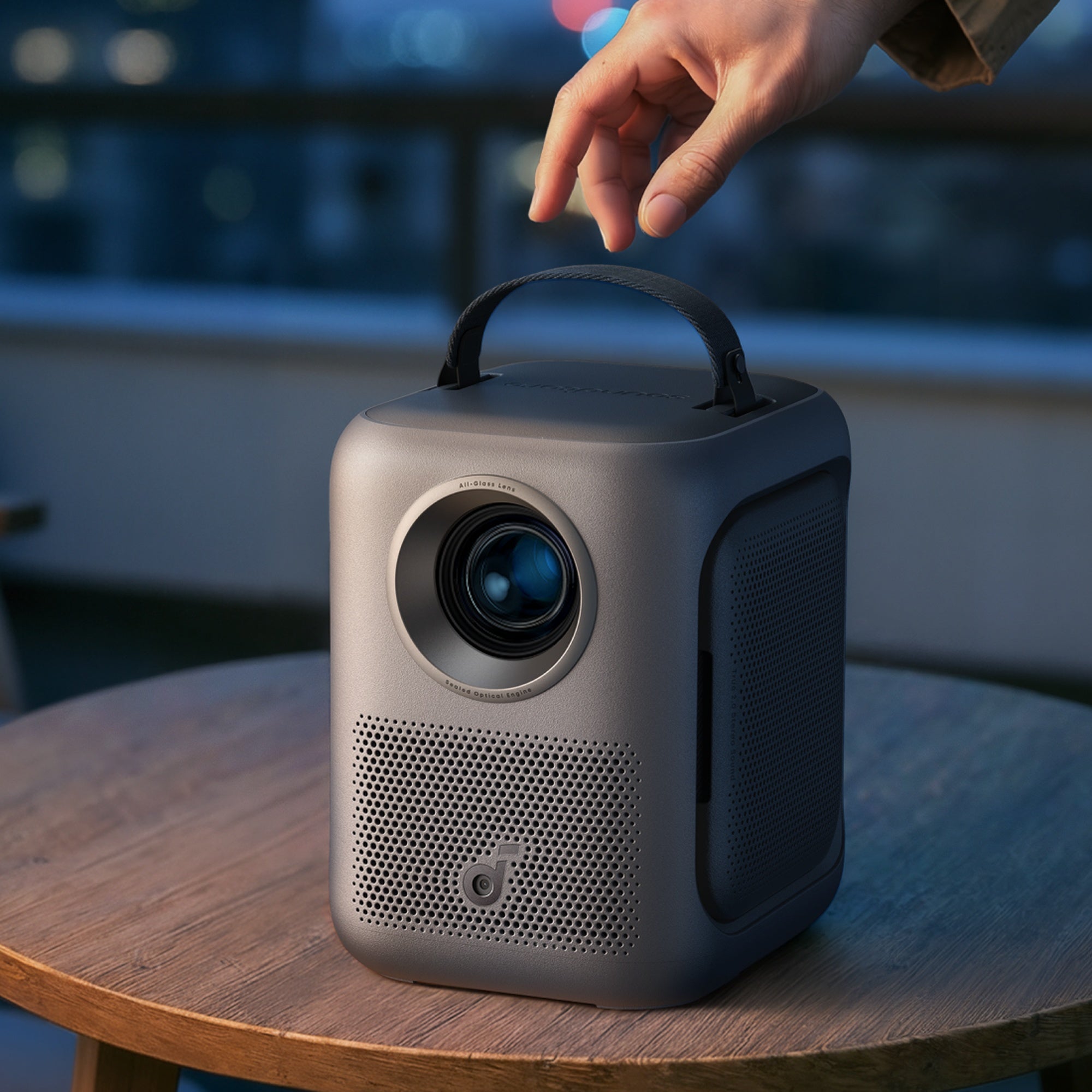 Nebula P1i | Portable Smart Projector with Flippable Speakers