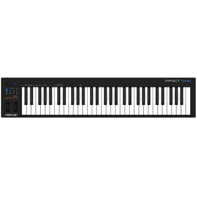 Nektar Impact GX61 | Compact 61-Key USB MIDI Controller | Soundium