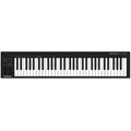 Nektar Impact GX61 midi keyboard with 61 keys, pitch bend, modulation wheels, and control knobs for music production.