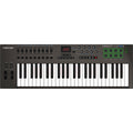 Nektar Impact LX49+ MIDI keyboard with 49 keys, control knobs, and assignable buttons for music production and performance.